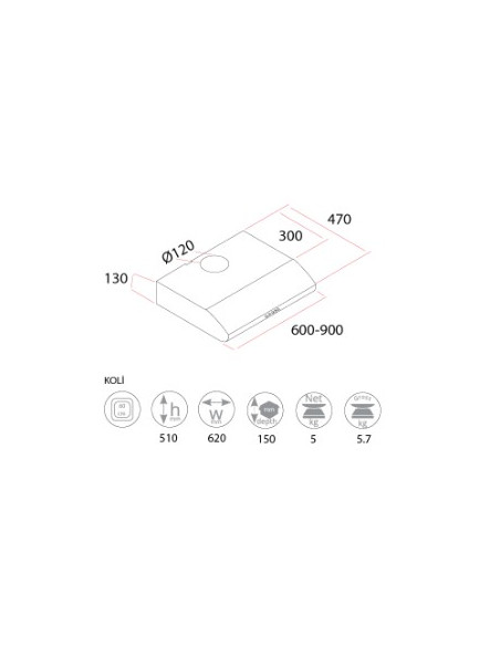 HOTTES NEXUS 60 CM