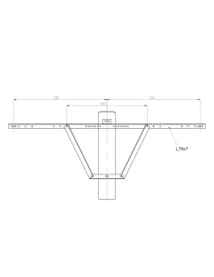 Single Anchor Bracket HS 1200x70 | I3C Group 2