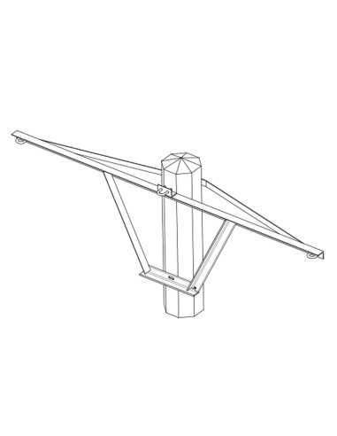 Herse d'ancrage simple HS 1200x70