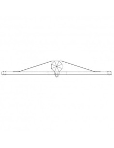 Single Anchor Bracket HS 1700x80 | I3C Group 2