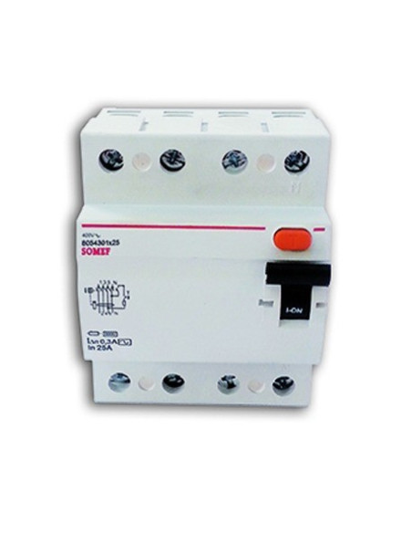Residual Current Circuit Breaker 4P 25A IDN MOD.RCCB 4P… | I3C Group