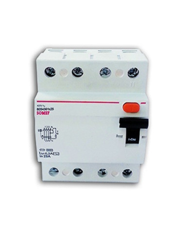 Residual Current Circuit Breaker 4P 300MA 25A | I3C Group